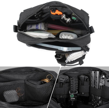 Multifunctional Portable Tactical Bag EDC Organizer Bag, Suitable For Outdoor Hiking, Travel, Camping