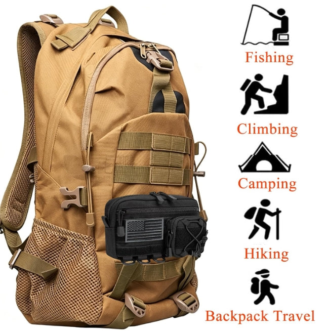 Multifunctional Portable Tactical Bag EDC Organizer Bag, Suitable For Outdoor Hiking, Travel, Camping