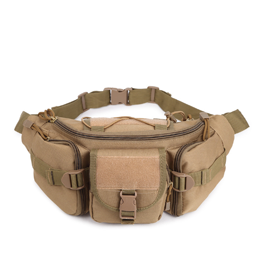 Tactical Waist Pack Portable Fanny Pack Outdoor Hiking Travel Sand