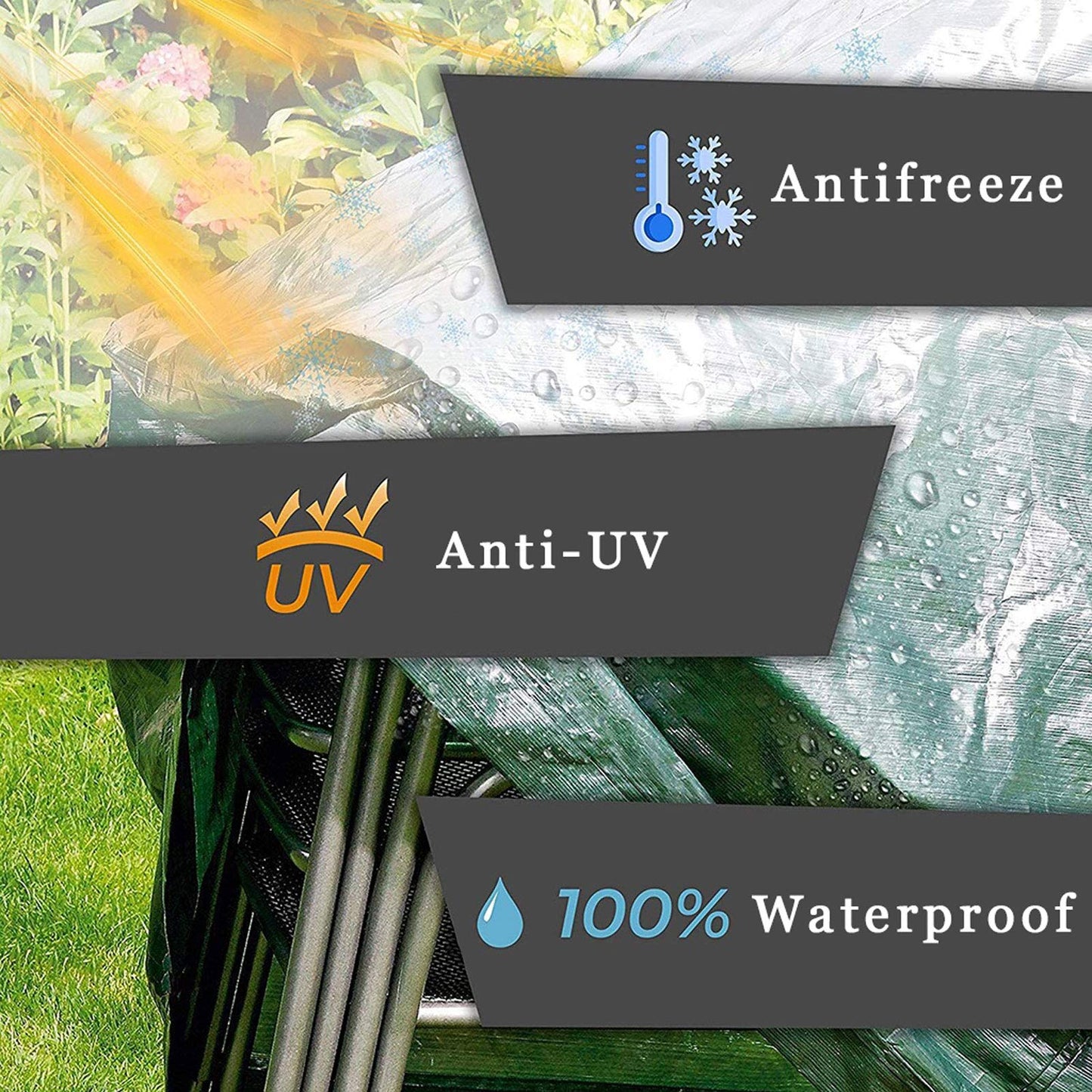 Tarp Heavy Duty Tarpaulin Tarps 2 x 5m