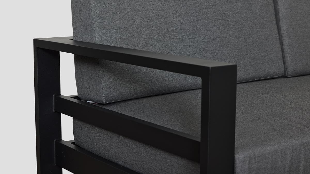 TASMAN ALU DOUBLE SOFA
