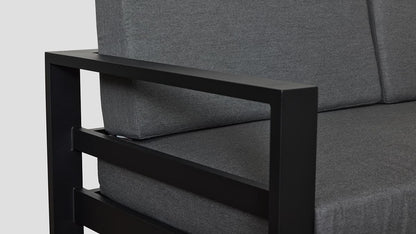 TASMAN ALU DOUBLE SOFA