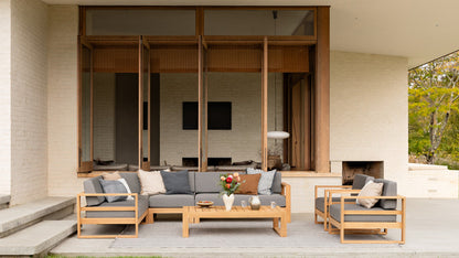 TASMAN TEAK SINGLE CENTRE SECTION
