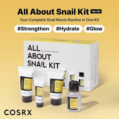 COSRX All About Snail Kit (4-Step Travel Set)