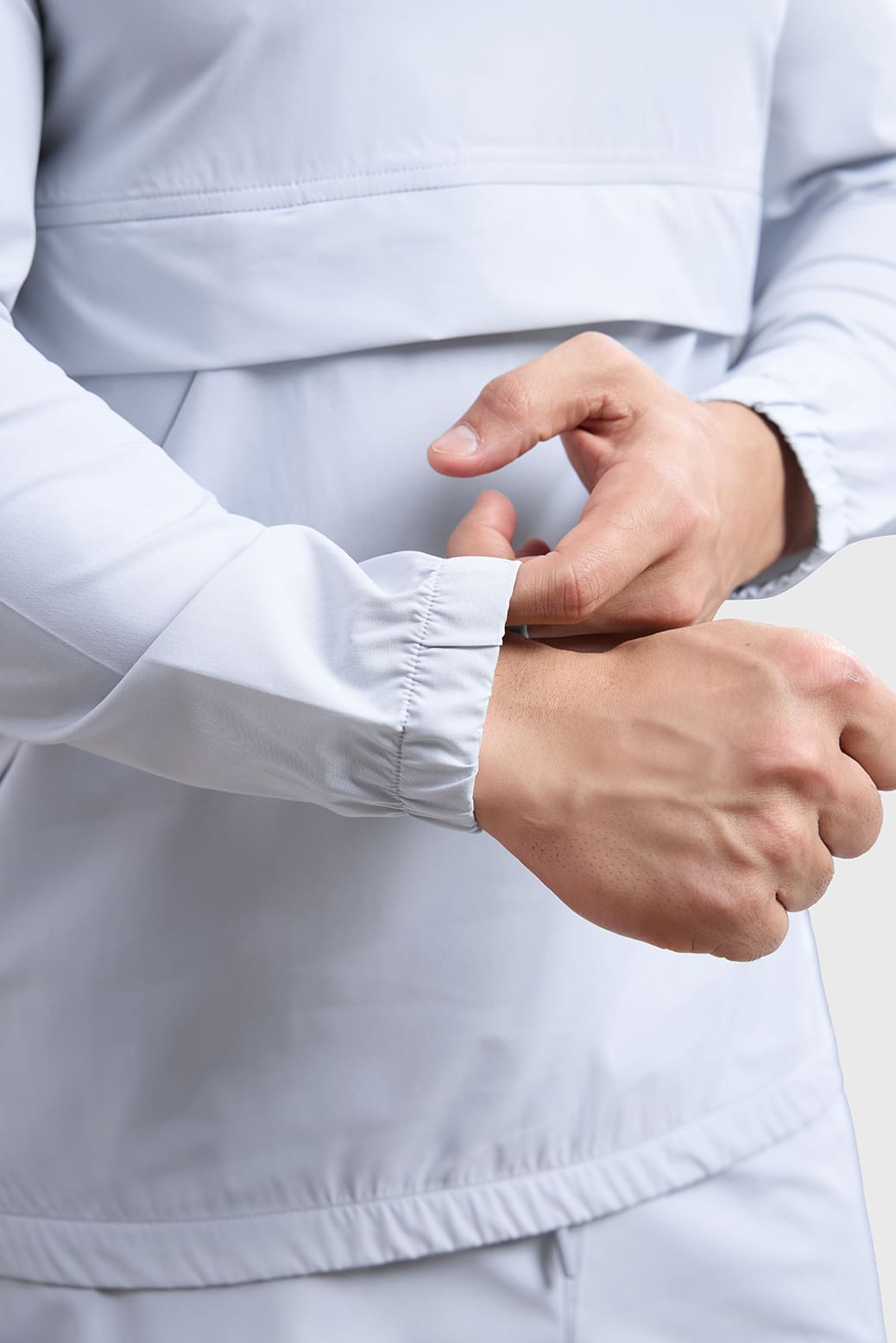 Thread Pullover Light Grey