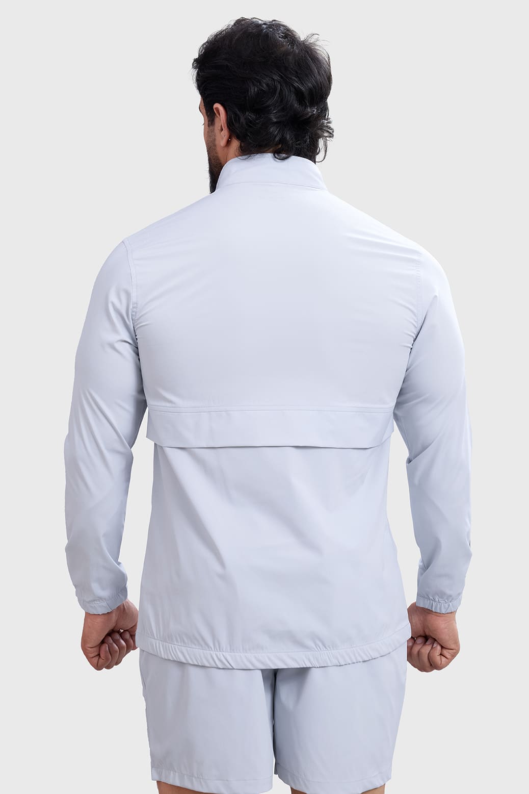 Thread Pullover Light Grey