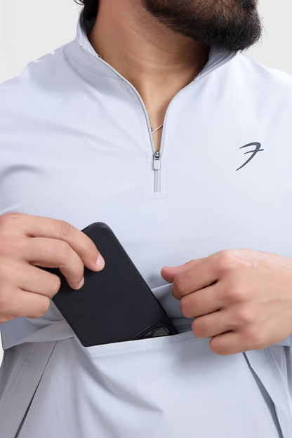 Thread Pullover Light Grey