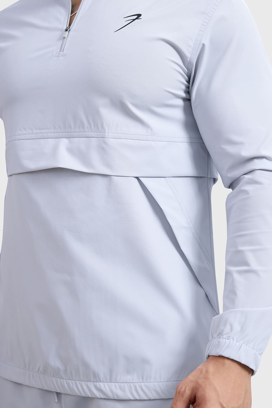 Thread Pullover Light Grey