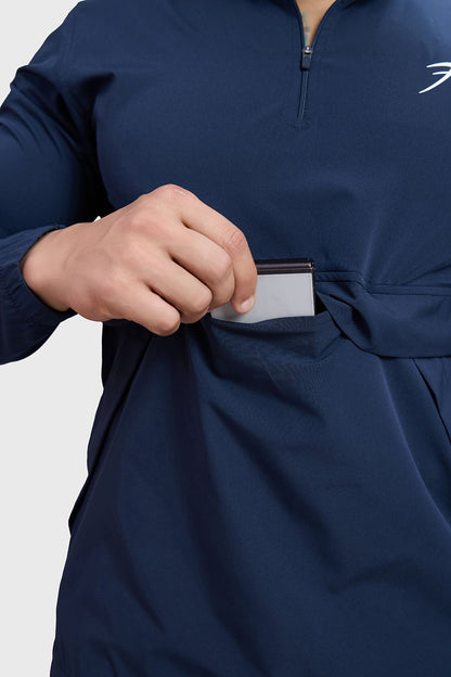 Thread Pullover Navy