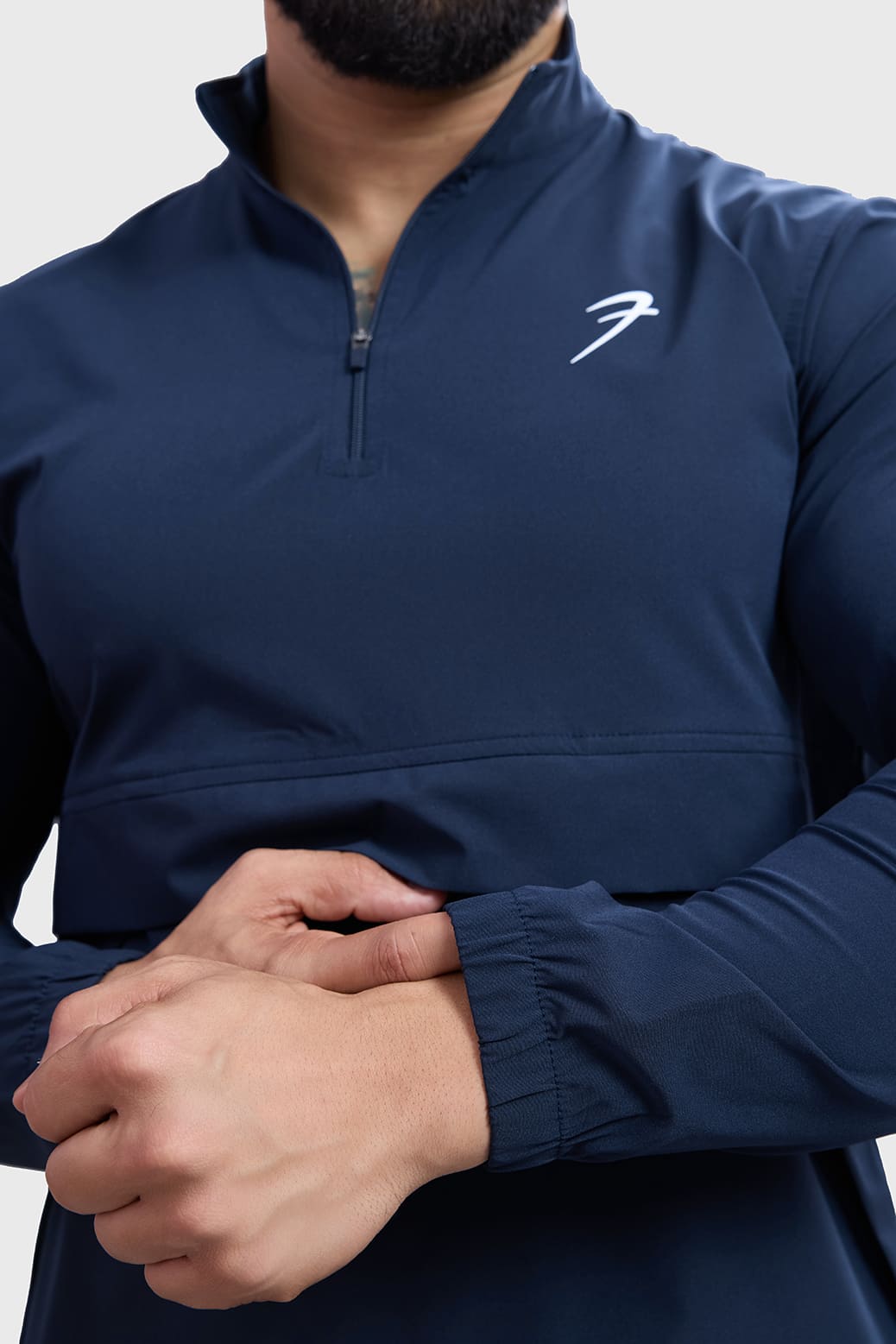 Thread Pullover Navy
