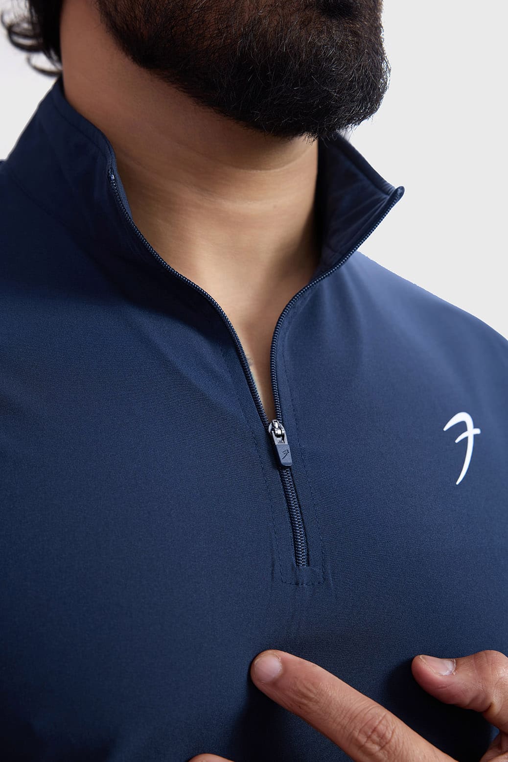 Thread Pullover Navy