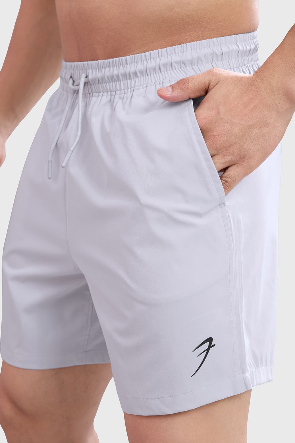 Thread Shorts Light Grey