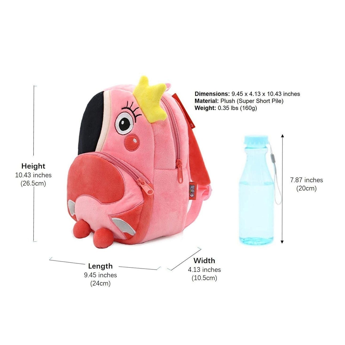 Toddler & Daycare Backpack-Flamingo