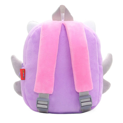 Toddler & Daycare Backpack-Purple Unicorn