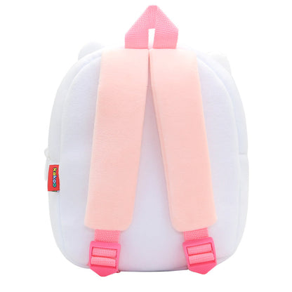 Toddler & Daycare Backpack-White Cat