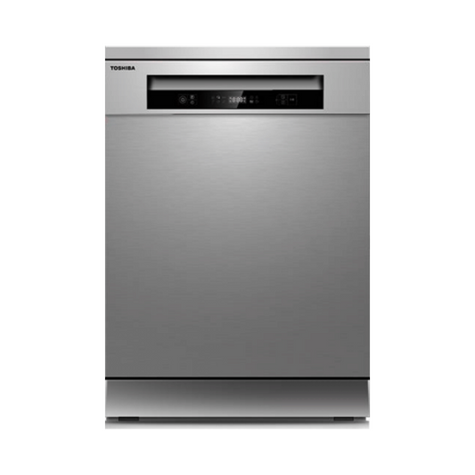 Toshiba 15 Place Settings Freestanding Dishwasher with Auto Open Function