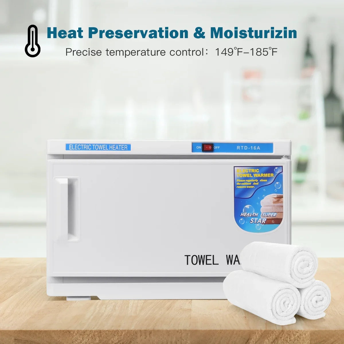 Towel Warmer Sterilizer Cabinet 16L