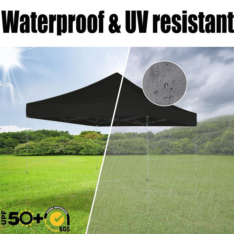 3x3 Gazebo Roof Cover Outdoor Garden Marquee Waterproof Tent