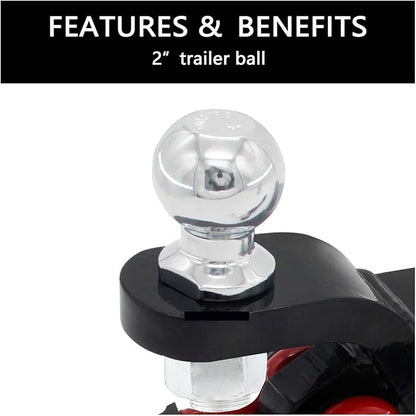 Trailer Hitch Mount with 2-Inch Ball