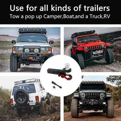 Trailer Hitch Mount with 2-Inch Ball