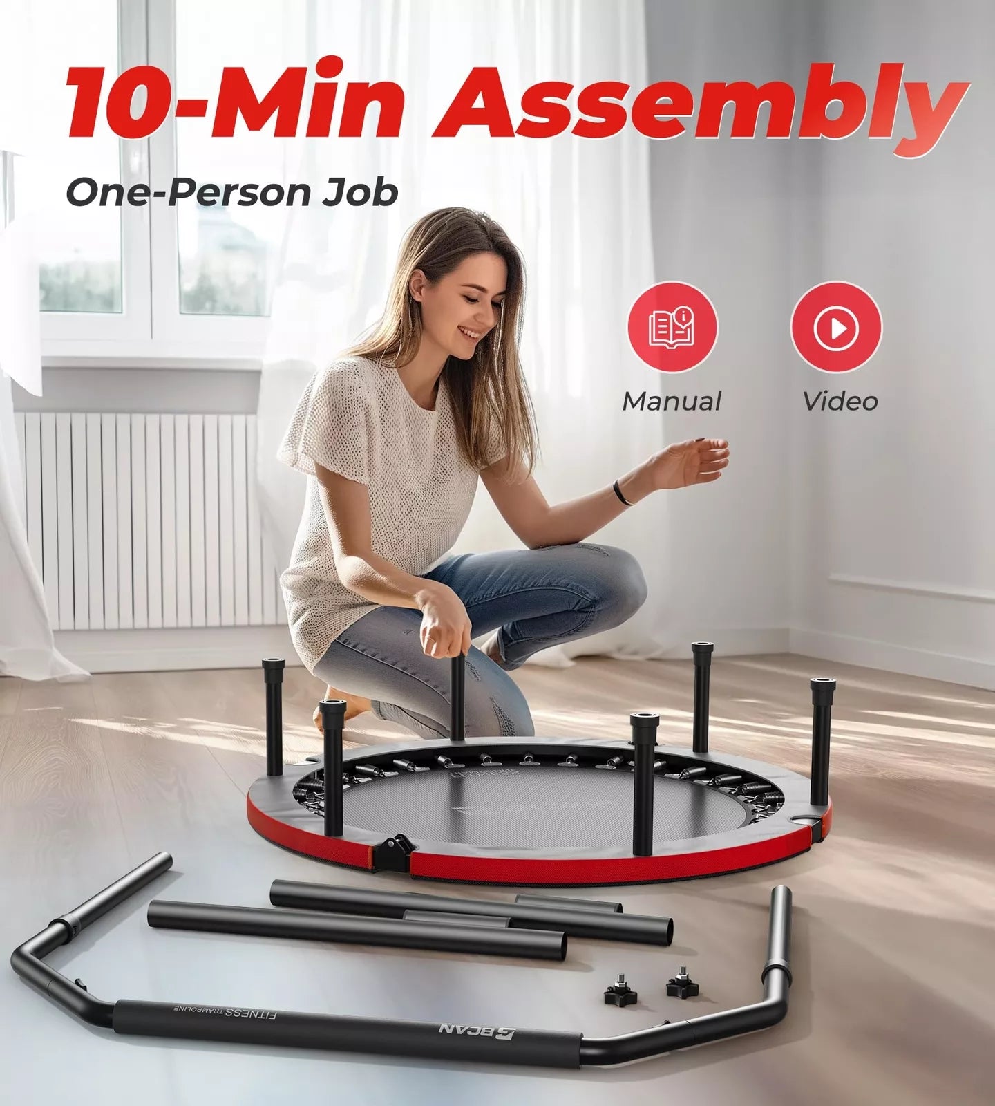 Mini Trampoline Rebounder