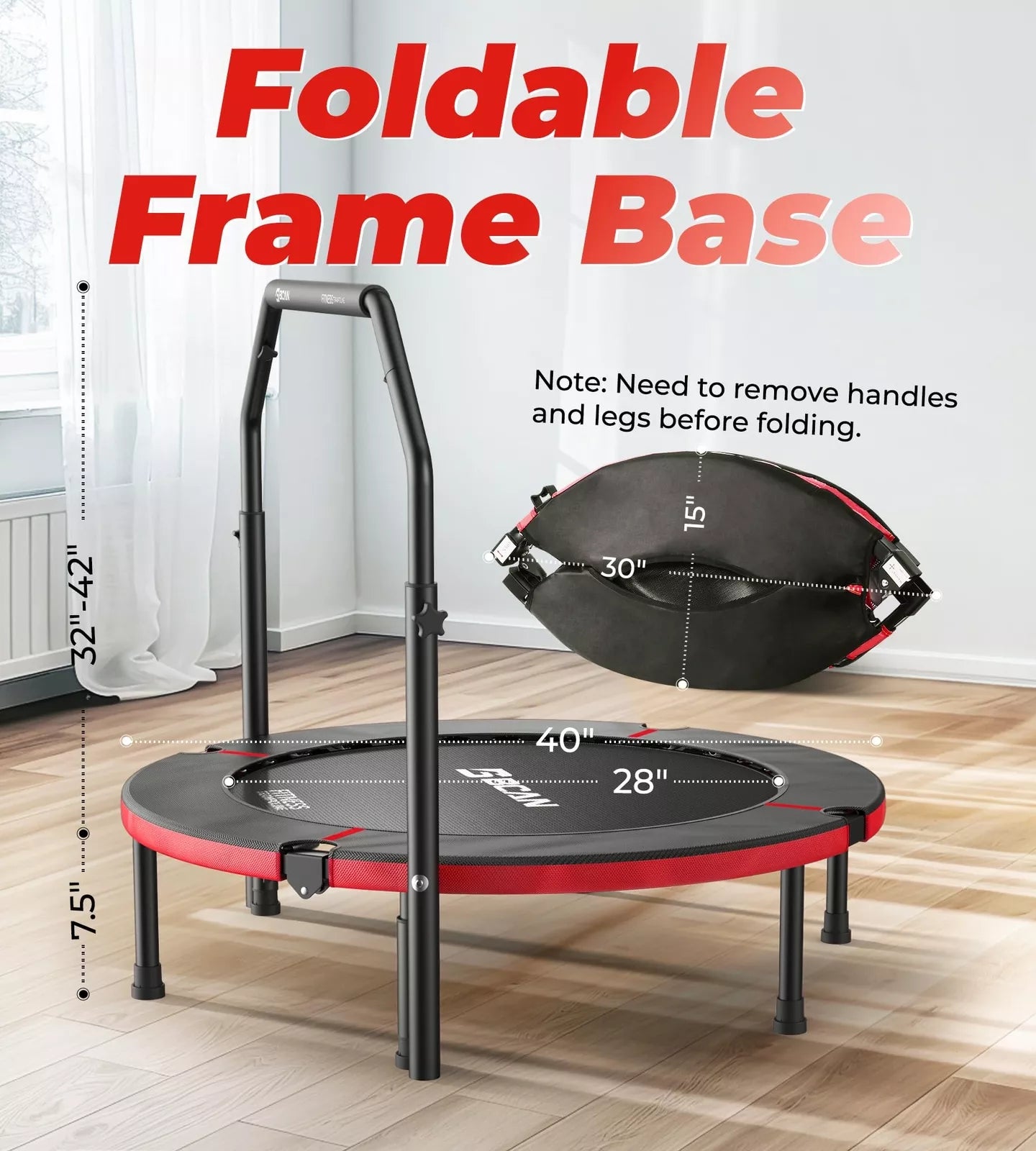 Mini Trampoline Rebounder