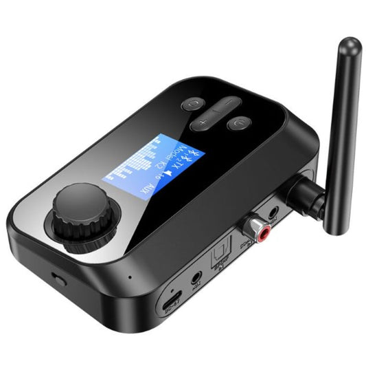 Bluetooth Receiver and Transmitter Bluetooth 5.1 Support 2 Headsets 3.5mm AUX