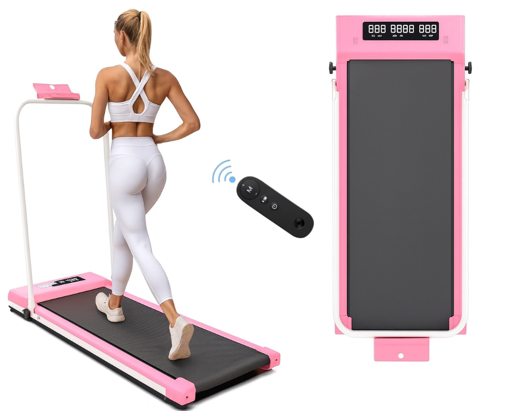 Foldable Walking Pad Treadmill Compact Flat
