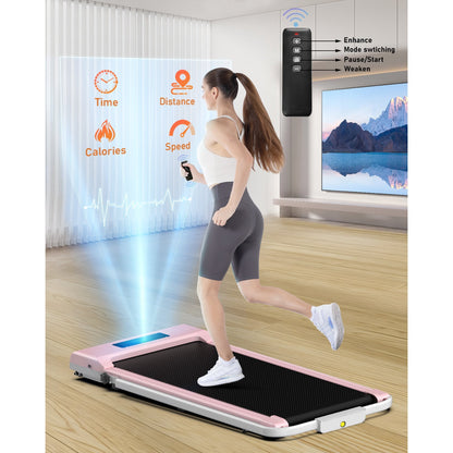Foldable Walking Pad Treadmill Compact Flat