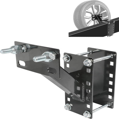 Trailer Spare Tire Mount Rack Tire Utility Bracket Carrier