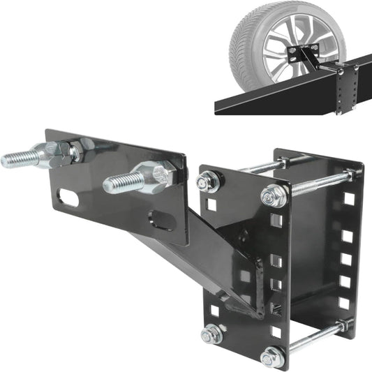 Trailer Spare Tire Mount Rack Tire Utility Bracket Carrier
