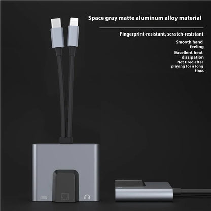 USB Type-C and Lightning to Ethernet Adapter Hub