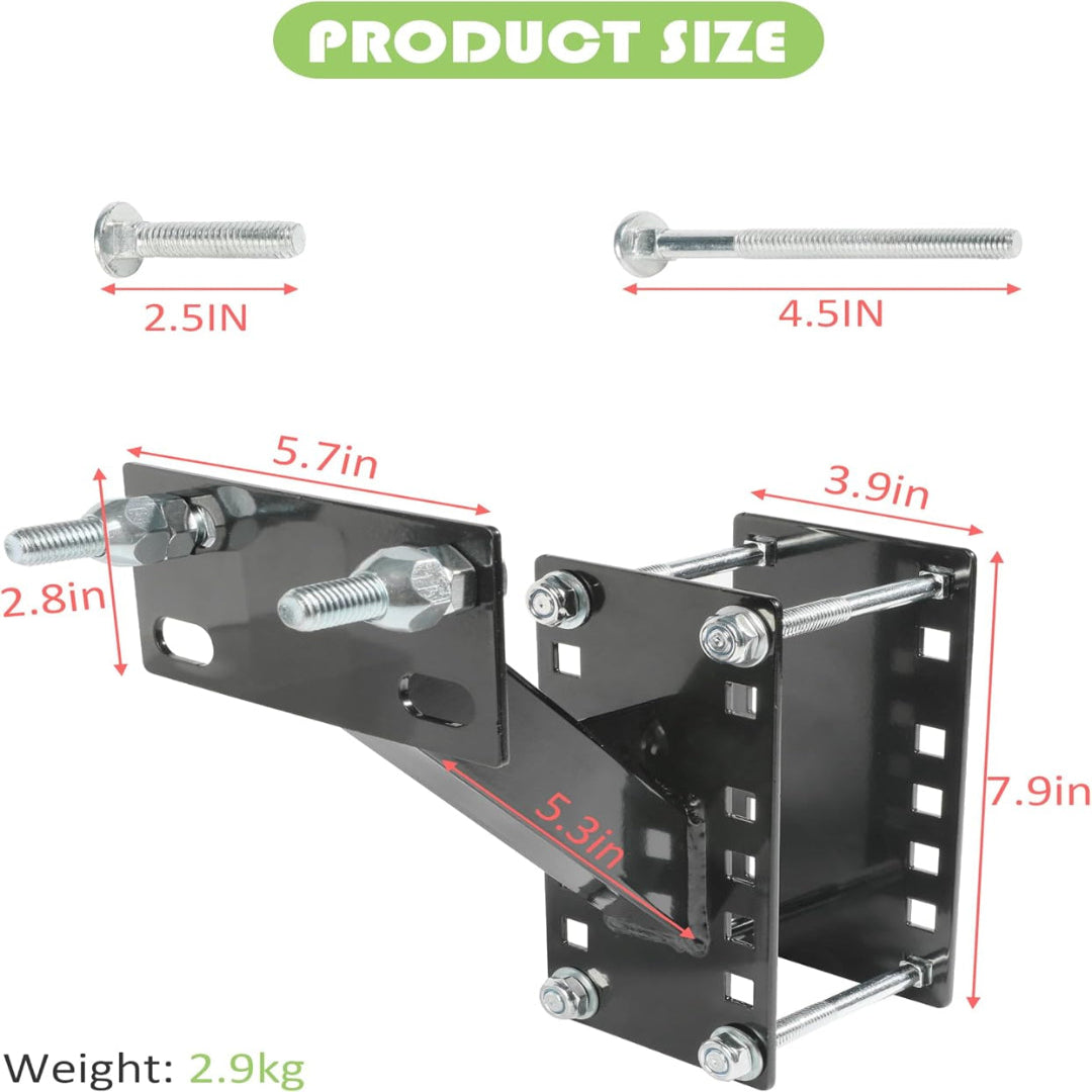 Trailer Spare Tire Mount Rack Tire Utility Bracket Carrier