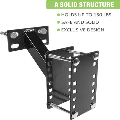 Trailer Spare Tire Mount Rack Tire Utility Bracket Carrier