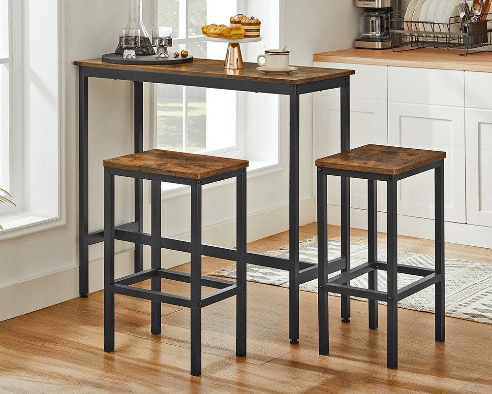 Modern rustic dining set