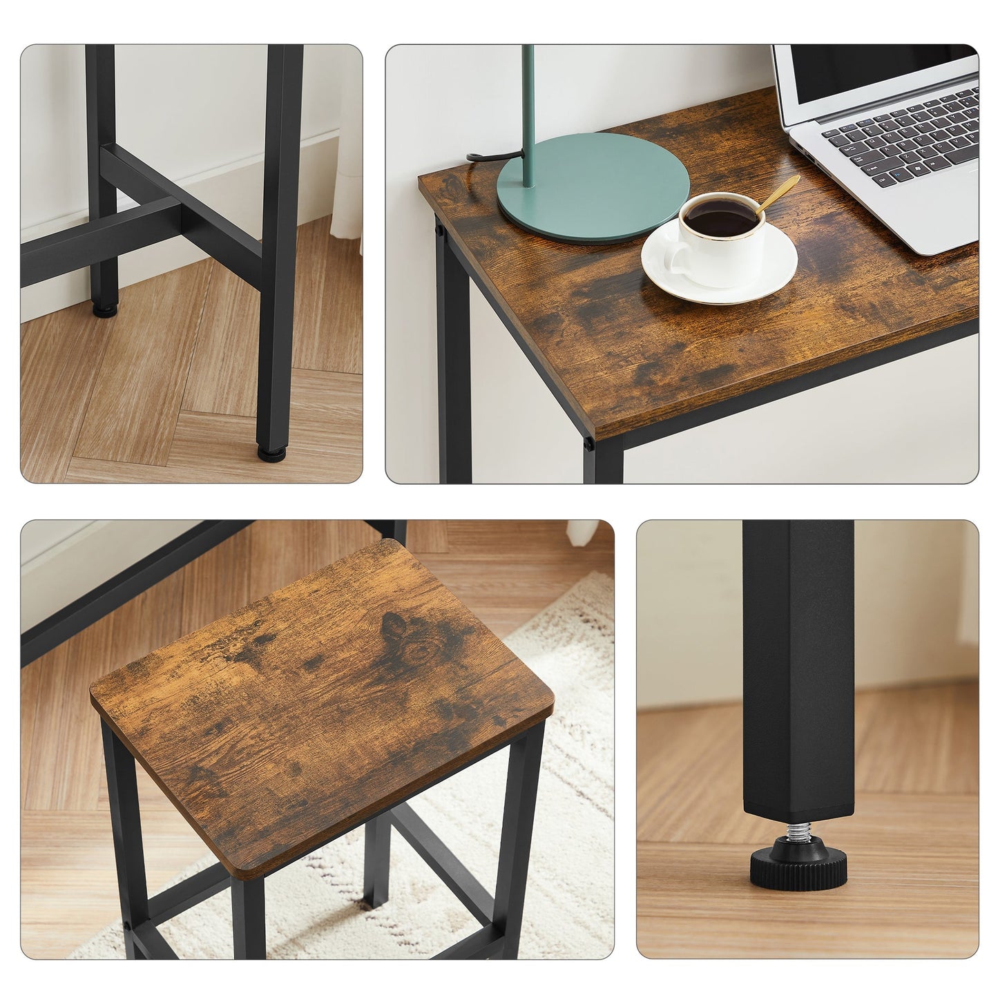 Modern rustic dining set