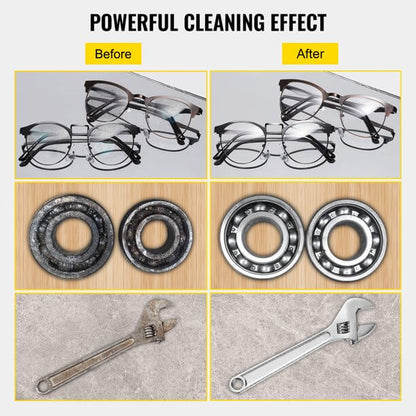 22L Ultrasonic Cleaner Stainless Steel with Digital Timer - The Shopsite