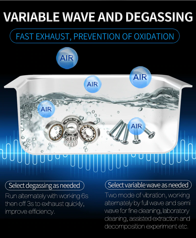 ultrasonic cleaner timer