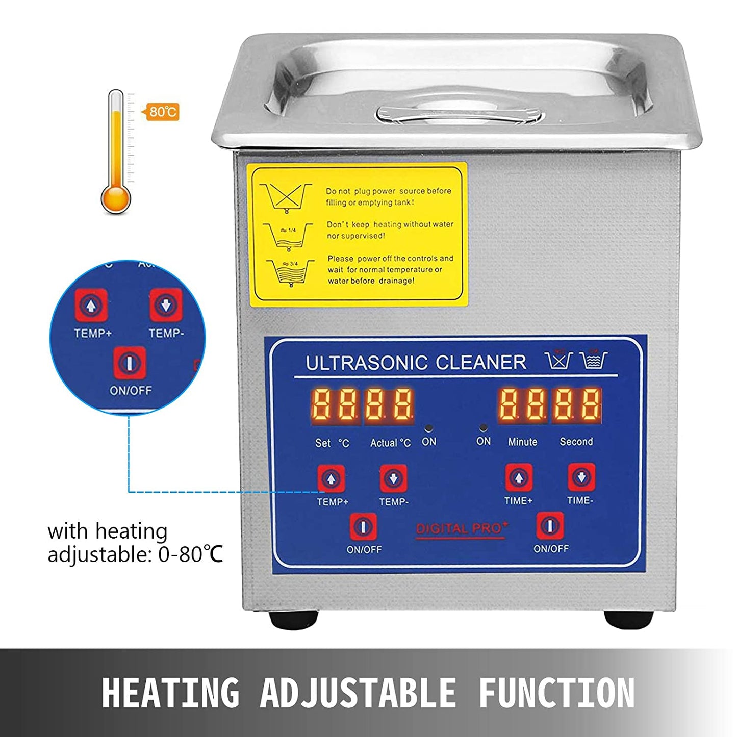 digital control ultrasonic cleaner