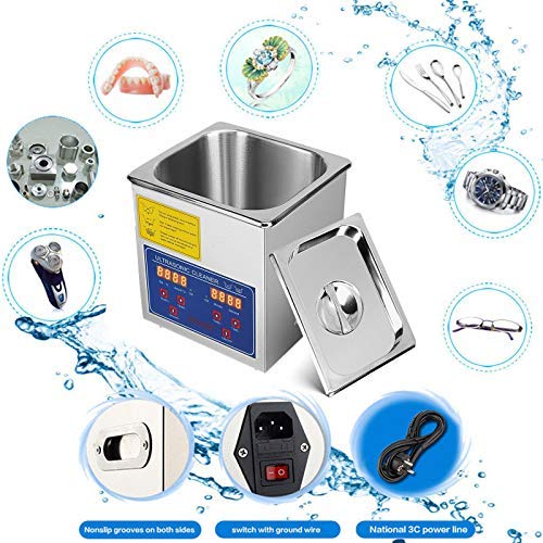 ultrasonic cleaner display panel