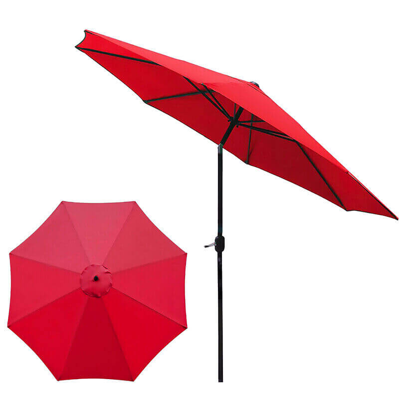 3M Parasol Replacement Cloth Round Garden Umbrella Cover For 8-Arm - The Shopsite