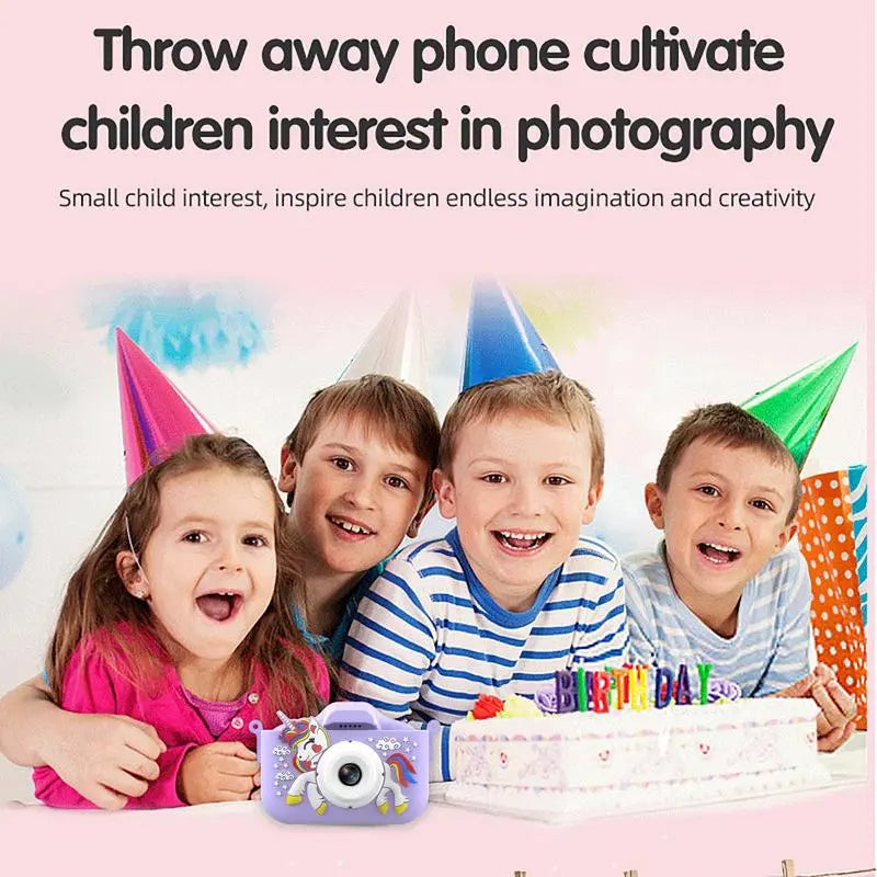 Kids camera with hd screen