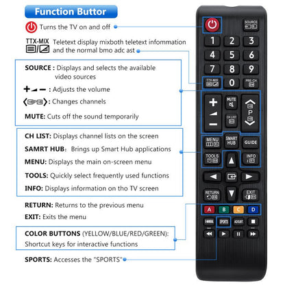 Universal Samsung TV Remote