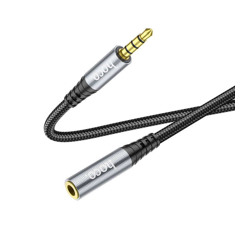 Hoco Nylon Braid Audio Extension Cable Male to Female 2M UPA20