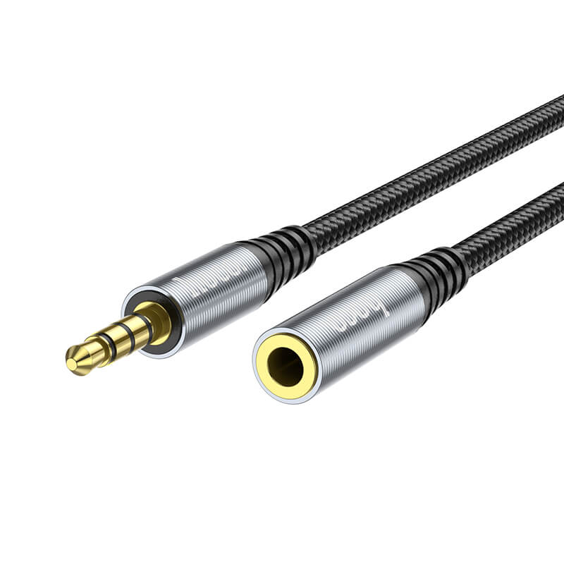 Hoco Nylon Braid Audio Extension Cable Male to Female 2M UPA20
