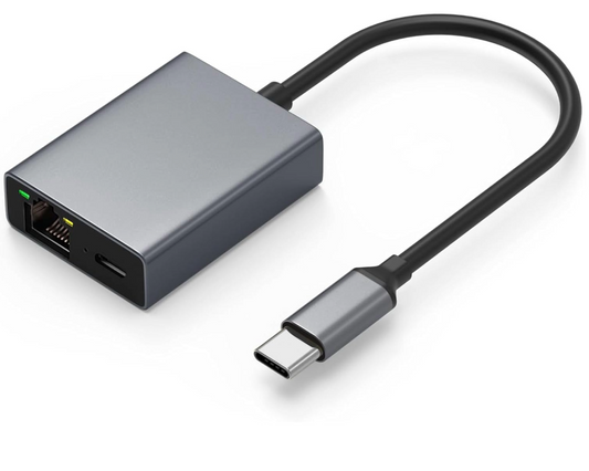 USB-C to Ethernet + Charge Adapter 100W