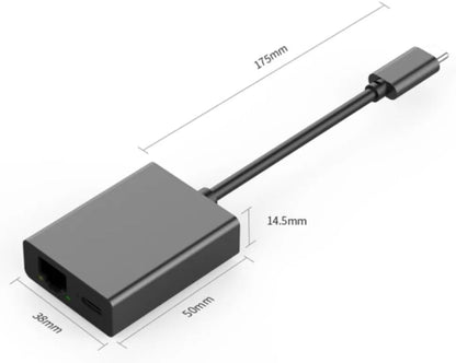 USB-C to Ethernet + Charge Adapter 100W