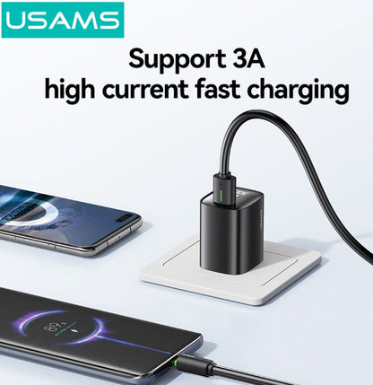 USB Type-C 3A Fast Charging & Data Transfer Cable 1 Meter 18W Extra Thick Lead 6mm Diameter