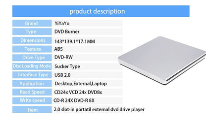 External DVD Drive CD/DVD Writer - The Shopsite