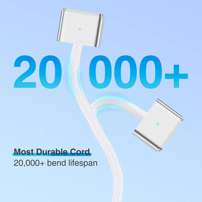 USB C to MagSafe 3 Nylon Charging Cable For MacBook Air / MacBook Pro Replacement